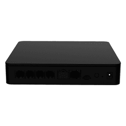 Conmutador IP SIP / 20 extensiones / 10 llamadas simultáneas / 2 puertos FXO analógicos