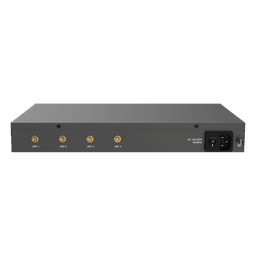 Conmutador IP PBX Enterprise / 50 Extensiones SIP / 25 Llamadas Simultáneas / Hasta 8 Puertos FXO/FXS/BRI / Omnicanal WhatsApp, Facebook, SMS / Transcripción IA / Call Center Integrado