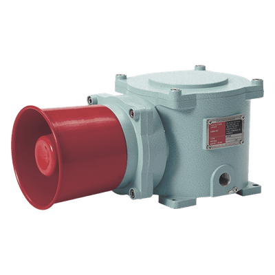 Sirena Electrónica Antideflagrante / 120 dB / IP66 / Ex db IIC T6 Gb / 24 VCD a 230 VCA / Aluminio y Acero Inoxidable 316L