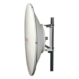 Antena Direccional / 122 cm (4 ft) / 5.9-7.2 GHz / Ganancia 36 dBi / Dual Slant 45° y 90° / F/B >62 dB / Resistencia Viento 180 km/h (111.8 mph)