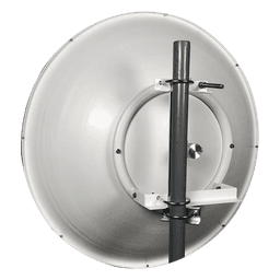 Antena Direccional / 122 cm (4 ft) / 5.9-7.2 GHz / Ganancia 36 dBi / Dual Slant 45° y 90° / F/B >62 dB / Resistencia Viento 180 km/h (111.8 mph)