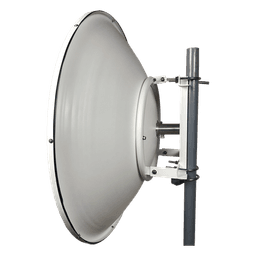 Antena Direccional / 122 cm (4 ft) / 5.9-7.2 GHz / Ganancia 36 dBi / Dual Slant 45° y 90° / F/B >62 dB / Resistencia Viento 180 km/h (111.8 mph)