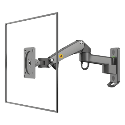 Montaje de Pared para Monitores de 17 a 35" / Soporta hasta 12 Kg / Vesa 75 x 75 / 100 x 100 / Acero