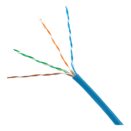 Bobina de Cable UTP 305 Metros (1000 Pies) de Cobre, TX6000? PanNet, Azul, Categoría 6 (24 AWG), CMP (Plenum), de 4 Pares