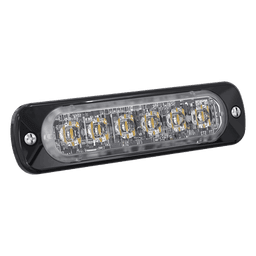 Luz Auxiliar LED / 6 LED Alta Potencia / Perfil Bajo 9 mm / SAE Clase 1 / ECE R65 / IPX7 / Sincronización 15 Unidades