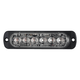 Luz Auxiliar LED / 12 LEDs Dual Color / SAE Class 1 / ECE R65 Class 1 / IPX7 / Perfil 9 mm (0.35 pulg)