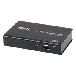 Distribuidor DisplayPort / 4 Puertos / 4K@60Hz / DP 1.2a / HDCP 1.3 / MST-SST / 21.6 Gbps