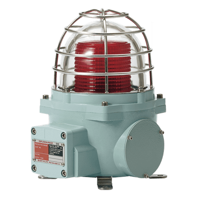 Baliza LED / 120 VAC / Rojo / IP66 / Aluminio / -40°C a +60°C / Certificaciones ATEX-IECEX