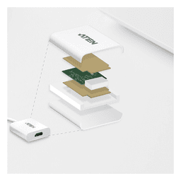 Adaptador de Entrada DisplayPort- Salida HDMI | 1080p | Compatible con audio |