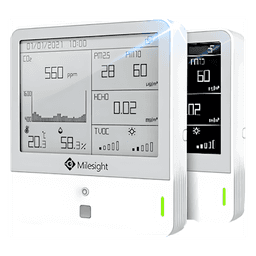 Sensor LoRaWAN 9 en 1 / Pantalla E-Ink 4.2 pulgadas / Alcance 15 km (49,212 ft) / Monitoreo Ambiental Integral / Batería Multianual