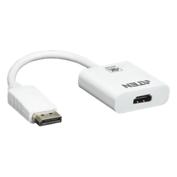 Adaptador activo de DisplayPort a HDMI | 4K | Compatible con audio | 