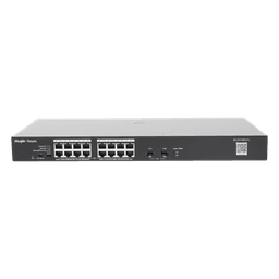 Switch PoE+ No Administrable / 18 Puertos Gigabit / 2 Uplinks SFP 1G / 247 W / Conmutación 36 Gbps / Protección 4 kV