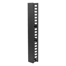Organizador de Cable Vertical de 21 Unidades Rack Sencillo, Compatible con Racks Serie EIRL y EIQR
