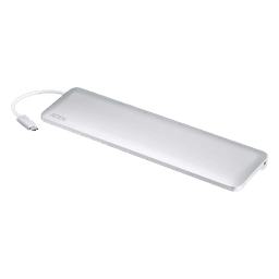 Docking station USB-C multipuerto con power pass-through 