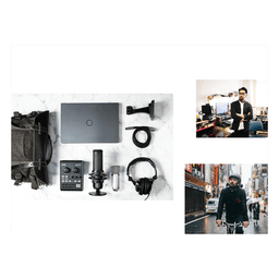 Mezclador de audio para pódcast con IA | MicLIVE™ de 6 canales