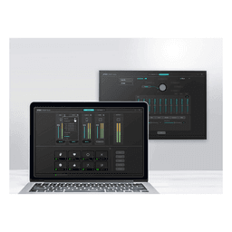 Mezclador de audio para pódcast con IA | MicLIVE™ de 6 canales