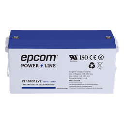 Batería de Respaldo AGM-VRLA / 12 V / 150 Ah / Ciclo Profundo / Terminales T5 / UL94-HB / Sin Mantenimiento