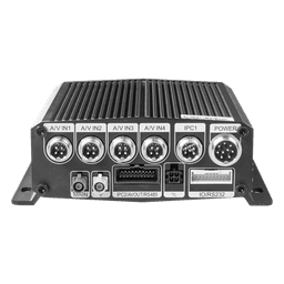 DVR Móvil / 4 Canales AHD + 2 Canales IP / H.265 / Chip IA Embebido / 4G + GPS / Almacenamiento Micro SD 1 TB + SSD M.2 2 TB