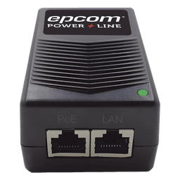 Adaptador de pared / Inyector PoE / 24 Vcc / 1 A / Controlado por chip IC / Protección contra OV, OC, SC, UV/  Fácil de instalar