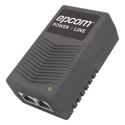 Adaptador de pared / Inyector PoE / 24 Vcc / 1 A / Controlado por chip IC / Protección contra OV, OC, SC, UV/  Fácil de instalar