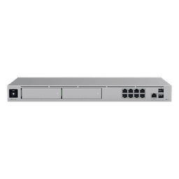 Cloud Gateway 10G / Rack 1U / 8x 1 GbE + 1x 2.5 GbE + 2x 10G SFP+ / IDS/IPS 5 Gbps / 2000 Clientes / 2 Bahías HDD 3.5" RAID 1 / SSD 128 GB