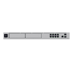 Cloud Gateway 10G / Rack 1U / 8x 1 GbE + 1x 2.5 GbE + 2x 10G SFP+ / IDS/IPS 5 Gbps / 2000 Clientes / 2 Bahías HDD 3.5" RAID 1 / SSD 128 GB