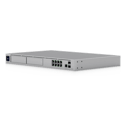 Cloud Gateway 10G / Rack 1U / 8x 1 GbE + 1x 2.5 GbE + 2x 10G SFP+ / IDS/IPS 5 Gbps / 2000 Clientes / 2 Bahías HDD 3.5" RAID 1 / SSD 128 GB