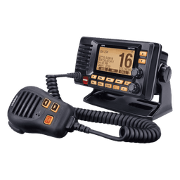 Radio Móvil Marino VHF / 25W RF / GPS Integrado / NMEA 2000 / DSC Clase D / IPX8 Sumergible / Negro