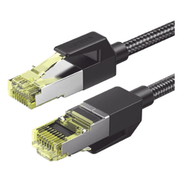 Cable Ethernet Cat7 / Blindaje F/FTP / 3 Metros (9.84 Pies) / 10 Gbps / 600 MHz / Conectores Oro