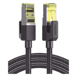 Cable Ethernet Cat7 CLASS F/FTP Redondo con Malla de Nylon 5 Metros (16.40 Pies)