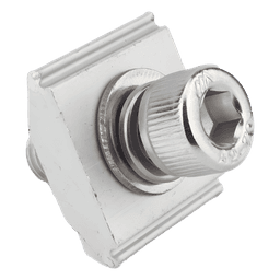 Conector N con tornillo para fijación en riel 5 y 8