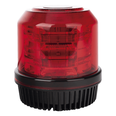 Burbuja de señalización / 12 LEDs rojos / 10-30 VDC / IP66 / 115x126 mm / 24W / Montaje fijo
