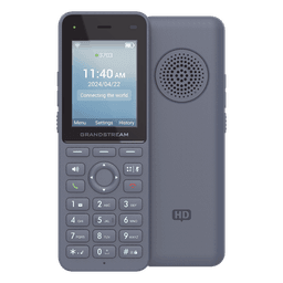 Teléfono IP Inalámbrico / Wi-Fi 6 Dual Band / 3 Cuentas SIP / 3 Líneas / Voz HD / Bluetooth / Pantalla 2.4" / Batería 3000 mAh