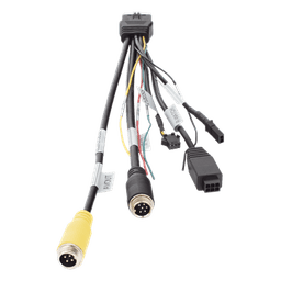 Cable adaptador / posibilita la inclusión de un canal IP, incorpora salida de video conector tipo aviación 4 pines y datos RS485 / compatible con modelo XMR406NAHD