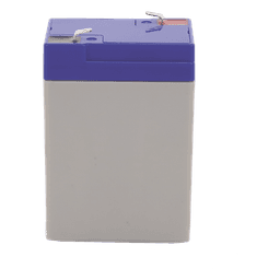 Batería de respaldo 6 V | 4.5 Ah | AGM | Especial para Seguridad Electrónica | UPS  | Sistemas de Emergencia  | Vida útil 5 años | Terminales F1