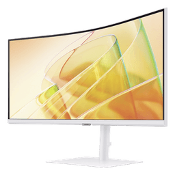 Monitor Curvo 34" Color Blanco / Aspecto 21:9 / Resolucion 3440 x 1440 / Frecuencia 100Hz / Entradas de Video HDMI / DisplayPort / Compatible VESA 100x100 / bocinas integradas