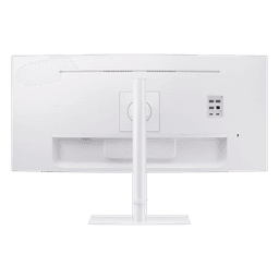 Monitor Curvo 34" Color Blanco / Aspecto 21:9 / Resolucion 3440 x 1440 / Frecuencia 100Hz / Entradas de Video HDMI / DisplayPort / Compatible VESA 100x100 / bocinas integradas