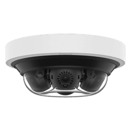 Camara IP Multisensor 16MP (4 Sensores de 4MP)/ WDR 120DB/ Lente fijo 3.19mm/ Inteligencia Artificial/ POE+/ IP66/ NEMA 4X/ IK10/ MICROSD/ IR 15M/ NDAA