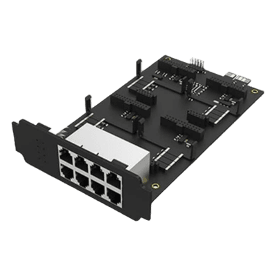 Placa de Expansión para PBX Yeastar / 8 Puertos RJ11 y 4 Slots Modulares / Compatible P560 y P570