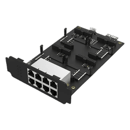 Placa de Expansión para PBX Yeastar / 8 Puertos RJ11 y 4 Slots Modulares / Compatible P560 y P570
