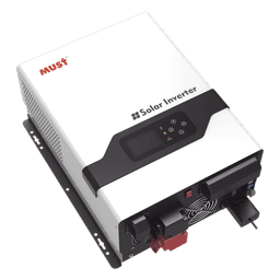 Inversor / Cargador de 3 KW para Sistemas Tipo Isla a 48Vcd, 220Vca de Entrada, 220/120Vca de Salida, Onda Sinusoidal Pura con Controlador MPPT