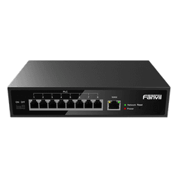 Switch PoE de 2 Hilos para telefonos Fanvil X303-2 , 8 puertos RJ11
