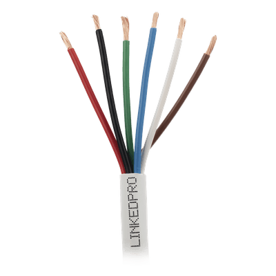 Cable de Control / 6 Conductores / 18 AWG / Cobre Sólido / CMR Riser / 305 m (1000 ft)