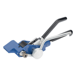 Flejadora Tipo Matraca / Corte Integrado / Fleje 6-20 mm (1/4" a 3/4") / Espesor 0.4-0.76 mm / Acero Resistente