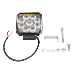 Luz de trabajo Bluetooth / 9 LED / 1500 lm / 12-24 VDC / 130x101x37 mm / 5.1x4.0x1.5 in