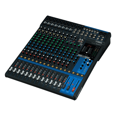 Mezcladora de Audio | 16 Canales | 10 Entradas de Micrófono | Entradas de Línea | Efectos | Interfaz USB