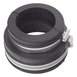 Bota de Caucho para Placa Pasamuro / 4" (101.6 mm) / EPDM Resistente a Intemperie / Diseño Universal / Sin Inserto