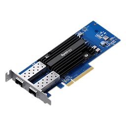 Adaptador de Red SFP28 de 25 GbE de Doble Puerto | Compatible con Synology | PCIe 3.0 x8 | SFP28 SR y LR | Link Aggregation | Garantía de 5 Años.