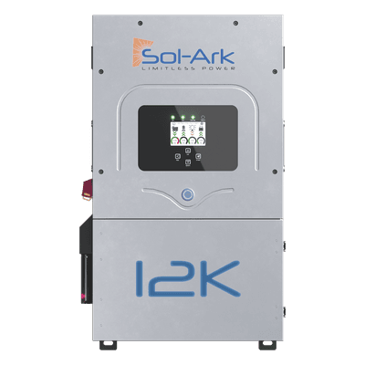 Inversor Híbrido / 12 kW / 220 VCA / Fase Dividida / IP65 / 48 VCC Baterías / 13 kW FV / 97.5% Eficiencia
