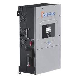 Inversor Híbrido / 12 kW / 220 VCA / Fase Dividida / IP65 / 48 VCC Baterías / 13 kW FV / 97.5% Eficiencia
